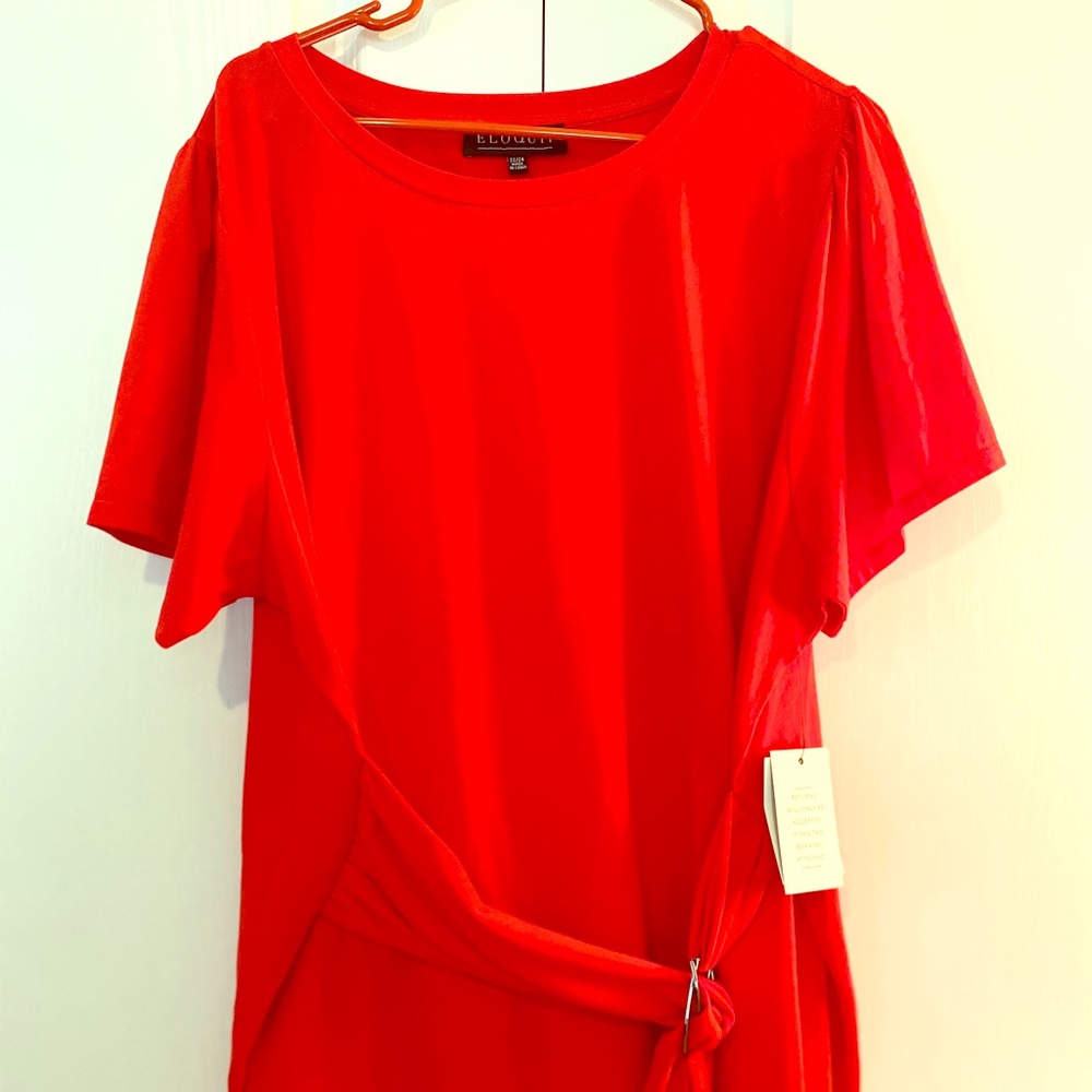 Eloquii Belted Blouse NWT